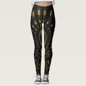 SCHWARZE KLOCK - Leggings (Vorderseite)