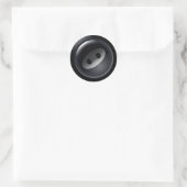 Schwarze Knöpfe Aufkleber (Tasche)