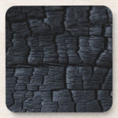 Schwarze Kohle Untersetzer (Vorderseite)