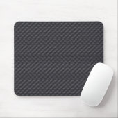 Schwarze Kohlenstofffaser Mousepad (Mit Mouse)
