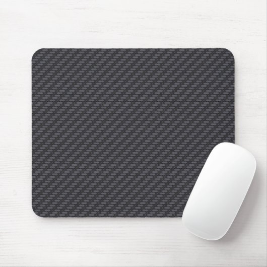 Schwarze Kohlenstofffaser Mousepad (Mit Mouse)