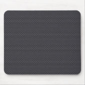 Schwarze Kohlenstofffaser Mousepad (Vorne)