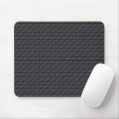 Schwarze Kohlenstofffaser Mousepad (Mit Mouse)