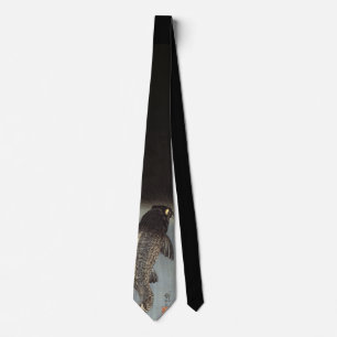 Schwarze Koi-Fisch Krawatte