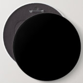 Schwarze Kolossal-Button-Back-Taste Button (Vorne & Hinten)