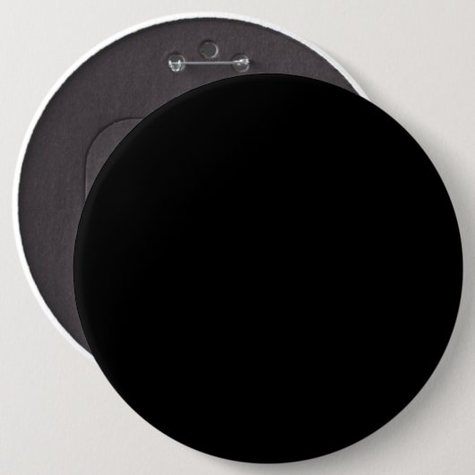 Schwarze Kolossal-Button-Back-Taste Button (Vorne & Hinten)