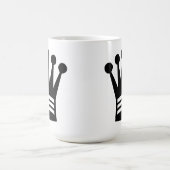 Schwarze Königin Kaffeetasse (Mittel)