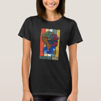Schwarze Königin von Geburt an, registrierte Krank T-Shirt