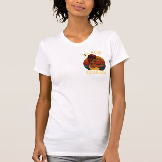 Schwarze königliche Wurzeln T-Shirt