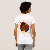 Schwarze königliche Wurzeln T-Shirt (Schwarz voll)
