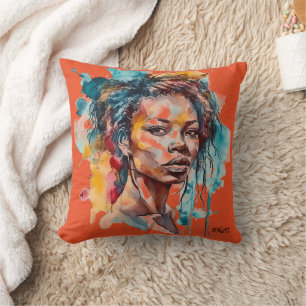 SCHWARZE KÖNIGSUBLIMATION DURCH PILLOW KISSEN