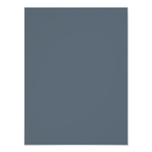 Schwarze Koralle (feste Farbe) Fotodruck (Vorne)