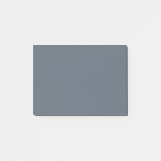 Schwarze Koralle, solide Farbe Post-it Klebezettel (Vorderseite)