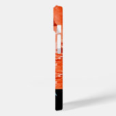 SCHWARZE KORSAIR/Piratenschiff-Schlacht in Rot Case-Mate iPhone Hülle (Rückseite / Links)