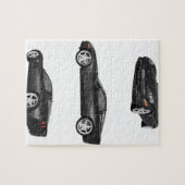 Schwarze Korvette Puzzle (Horizontal)