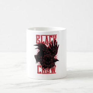 Schwarze Krähe Kaffeetasse