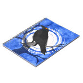 SCHWARZE KRÄHE NOTIZBLOCK (Linke Seite)