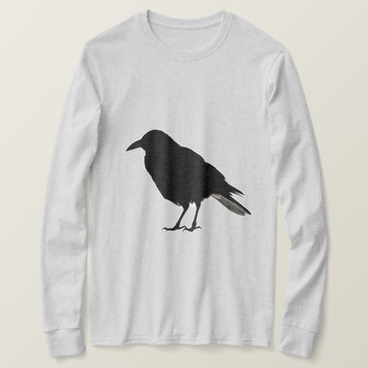 Schwarze Krähen T-Shirt (Design vorne)