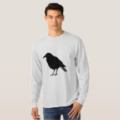 Schwarze Krähen T-Shirt (Vorne ganz)