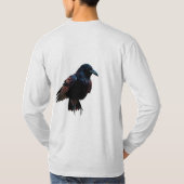 Schwarze Krähen T-Shirt (Rückseite)