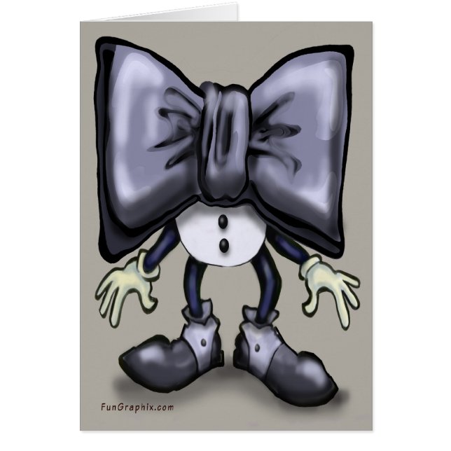 Schwarze Krawatte (Vorne)