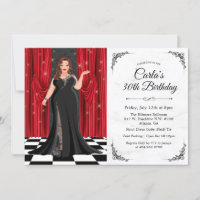 Schwarze Krawatte Elegante Gown Geburtstagsfeier E