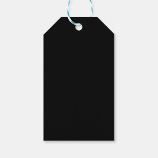 Schwarze Krawatte Geschenkanhänger