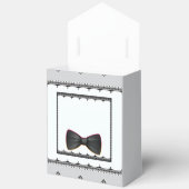 Schwarze Krawatte Geschenkschachtel (Offen)