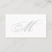 Schwarze Krawatte | Schwarz-Weiß | Begleitkarte (Rückseite)