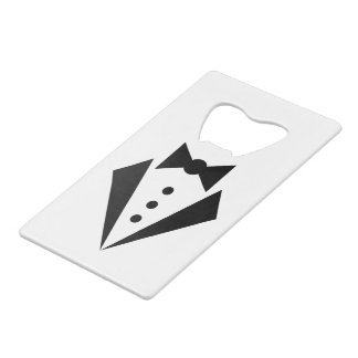 Schwarze Krawatte - Tuxedo Bacherlor Party Geldbeutel Flaschenöffner