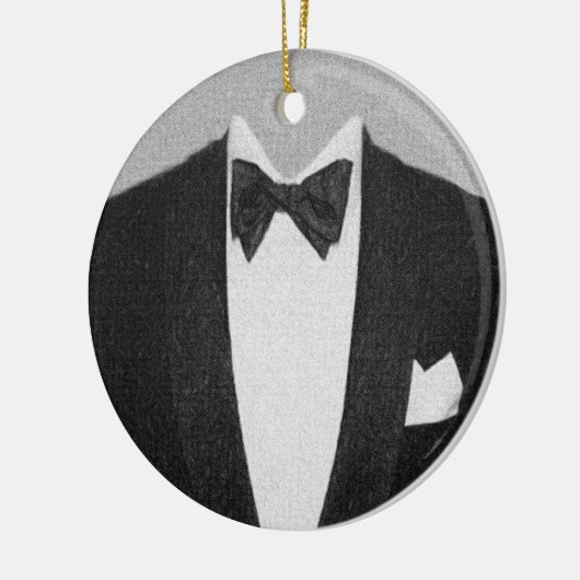 Schwarze Krawatte Weihnachtsschmuck (Links)