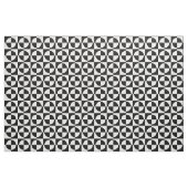 Schwarze Kreise und Quadrate Stoff (Fat Quarter (45,7 x 55,9 cm))