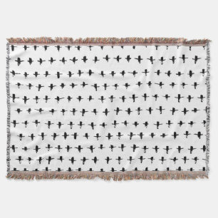 Schwarze Kreuze Handgezeichnet Geometrisch Decke