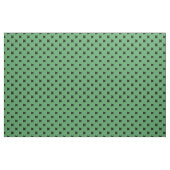 Schwarze Kreuzstiche auf grün Stoff (Yard (91,4 cm))