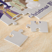 Schwarze Krippe Puzzle (Seite)