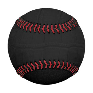 Schwarze Krokodile-Hautfarbe Baseball