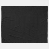 Schwarze Krokodile-Hautfarbe Fleecedecke (Vorderseite (Horizontal))