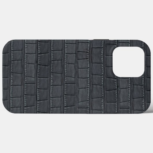 SCHWARZE KROKOKODILE COD.03 Case-Mate iPhone HÜLLE (Rückseite (Horizontal))