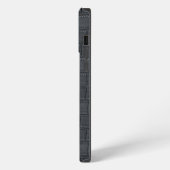 SCHWARZE KROKOKODILE COD.03 iPhone HÜLLE (Linke Seite)