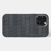 SCHWARZE KROKOKODILE COD.03 iPhone HÜLLE (Rückseite (Horizontal))