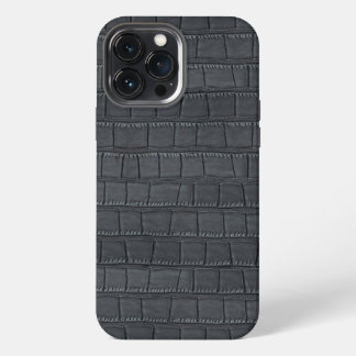 SCHWARZE KROKOKODILE COD.03 iPhone 13 PRO MAX HÜLLE