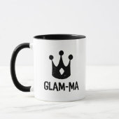 Schwarze Krone Bezaubernd-MA Glamma Tasse (Links)