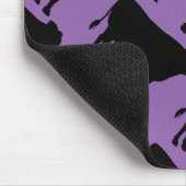 Schwarze Kuh ändern Mousepad (Ecke)