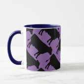 Schwarze Kuh ändern Tasse (Links)