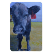 Schwarze Kuh Flex Magnet (Vertikal)