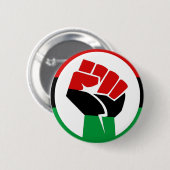 Schwarze Kultur zählt Button (Vorne & Hinten)