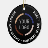 Schwarze, kundenspezifische Firmendekorationen mit Keramik Ornament (Links)