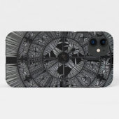 Schwarze Kunst Case-Mate iPhone Hülle (Rückseite (Horizontal))