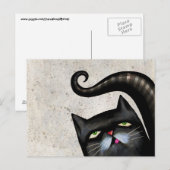 SCHWARZE KUNST SÜßE Postkarten (Vorne/Hinten)