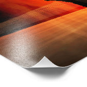 Schwarze Küsten Fotodruck (Ecke)